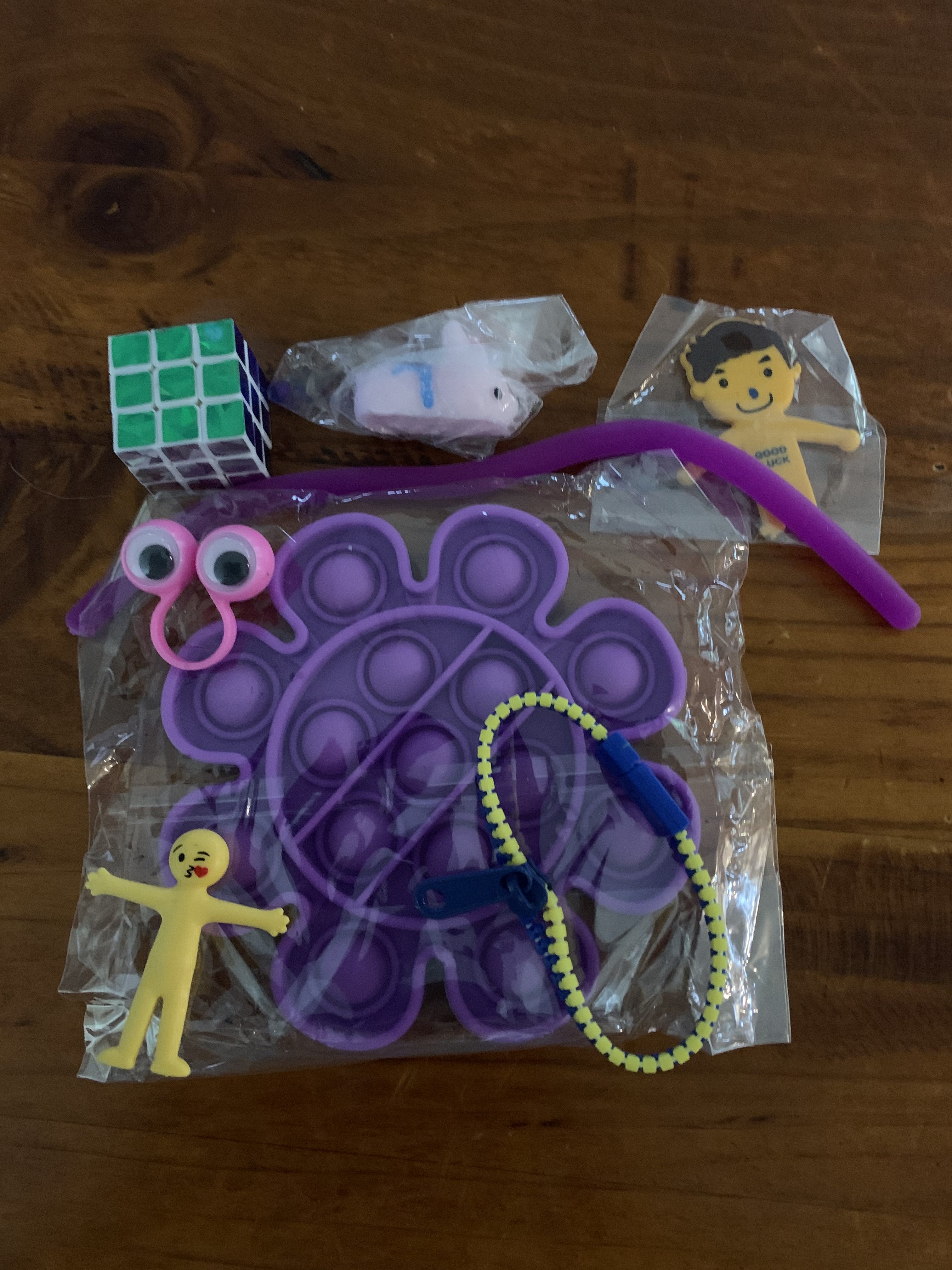 Pop It Fidget Toy - Octagon Purple main image 1